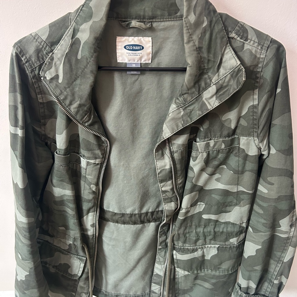 Old Navy Camouflage Jacket